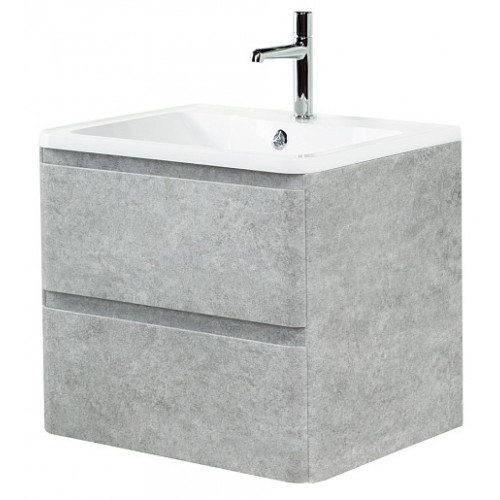 BelBagno Тумба с раковиной Albano 70 подвесная Cemento Verona Grigio