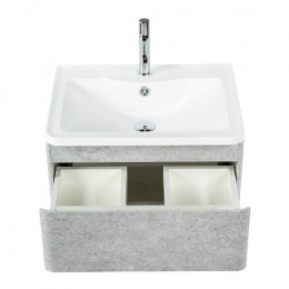 BelBagno Тумба с раковиной Albano 70 подвесная Cemento Verona Grigio