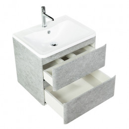 BelBagno Тумба с раковиной Albano 70 подвесная Cemento Verona Grigio