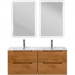 BelBagno Тумба с раковиной Etna 120 с 4 ящиками подвесная Rovere Nature