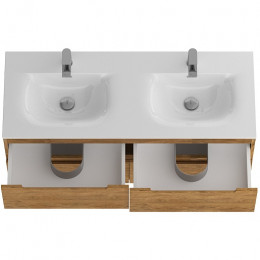 BelBagno Тумба с раковиной Etna 120 с 4 ящиками подвесная Rovere Nature