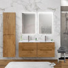 BelBagno Тумба с раковиной Etna 120 с 4 ящиками подвесная Rovere Nature