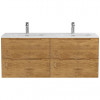 BelBagno Тумба с раковиной Etna 120 с 4 ящиками подвесная Rovere Nature