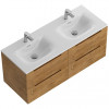 BelBagno Тумба с раковиной Etna 120 с 4 ящиками подвесная Rovere Nature
