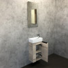 Comforty Тумба с раковиной Асти 40 дуб дымчатый