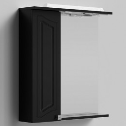 Водолей Зеркальный шкаф Адам 65 L черное
