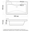 Водолей Тумба с раковиной Адель 70 ореховый дубослив светлый