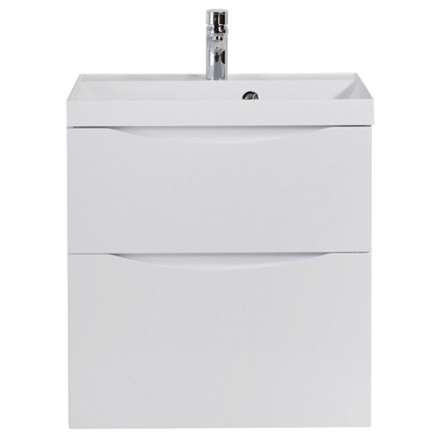 BelBagno Тумба с раковиной Marino-H60 70 подвесная Bianco Lucido