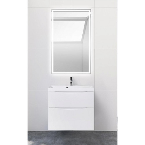 BelBagno Тумба с раковиной Marino-H60 70 подвесная Bianco Lucido