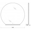 BelBagno Зеркало SPC-RNG-1000-LED-TCH-MENS