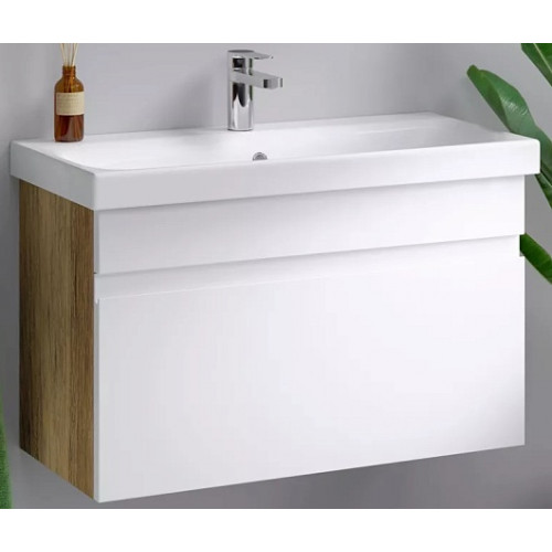 Aqwella Тумба для умывальника Smart 80 дуб балтийский