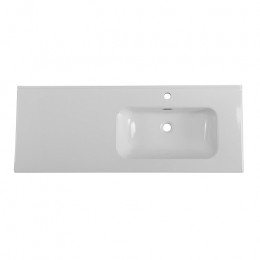 BelBagno Тумба с раковиной Kraft 120 R подвесная Cemento Grigio