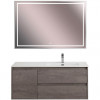 BelBagno Тумба с раковиной Kraft 120 R подвесная Cemento Grigio