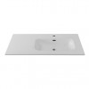 BelBagno Тумба с раковиной Kraft 100 R подвесная Rovere Galifax Bianco