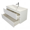 BelBagno Тумба с раковиной Albano 100 подвесная Bianco Lucido