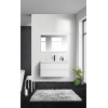 BelBagno Тумба с раковиной Albano 100 подвесная Bianco Lucido