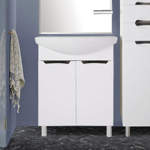 ASB-Mebel Тумба с раковиной Мессина 70/2 белая