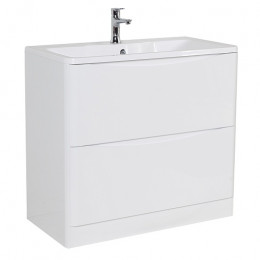 BelBagno Мебель для ванной Acqua 80 напольная Bianco Lucido, WARM
