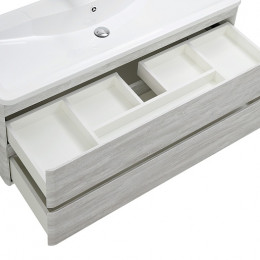 BelBagno Мебель для ванной Albano 120 подвесная Rovere Vintage Bianco
