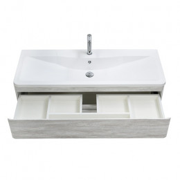 BelBagno Мебель для ванной Albano 120 подвесная Rovere Vintage Bianco
