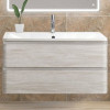 BelBagno Тумба с раковиной Albano 80 подвесная Rovere Vintage Bianco