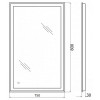 BelBagno Зеркало SPC-GRT-750-800-LED-TCH
