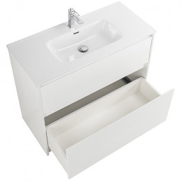 BelBagno Тумба с раковиной Kraft 100 напольная Bianco Opaco