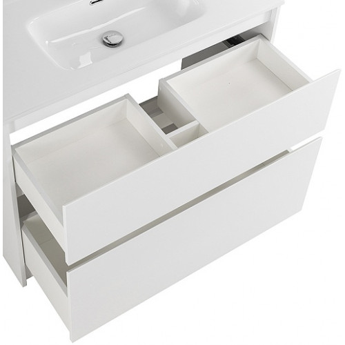 BelBagno Тумба с раковиной Kraft 100 напольная Bianco Opaco