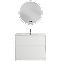 BelBagno Тумба с раковиной Kraft 100 напольная Bianco Opaco