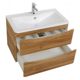 BelBagno Тумба с раковиной Acqua 100 подвесная Rovere Rustico