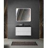 BelBagno Тумба с раковиной Marino 80 подвесная Bianco Opaco с раковиной 80/45 ART-AST-NERO