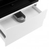 BelBagno Тумба с раковиной Marino 80 подвесная Bianco Opaco с раковиной 80/45 ART-AST-NERO