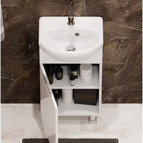 Водолей Тумба под раковину Манго 40 L белая