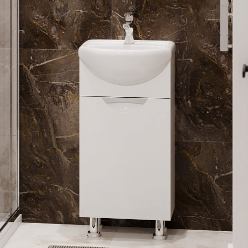 Водолей Тумба под раковину Манго 40 L белая
