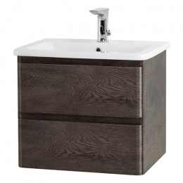 BelBagno Тумба с раковиной Albano-Cer 50 подвесная Rovere Nature Grigio