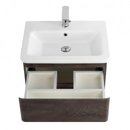 BelBagno Тумба с раковиной Albano-Cer 50 подвесная Rovere Nature Grigio