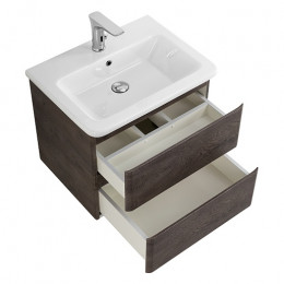 BelBagno Тумба с раковиной Albano-Cer 50 подвесная Rovere Nature Grigio