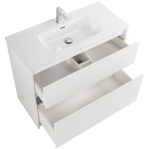 BelBagno Мебель для ванной Kraft 100 напольная Bianco Opaco