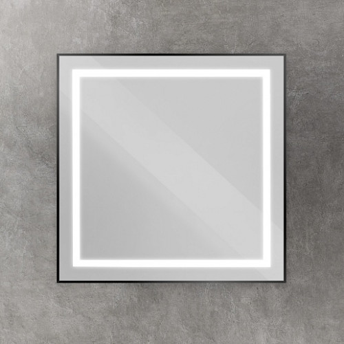 BelBagno Зеркало SPC-KRAFT-900-800-SENS-NERO