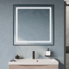 BelBagno Зеркало SPC-KRAFT-900-800-SENS-NERO