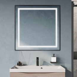 BelBagno Зеркало SPC-KRAFT-900-800-SENS-NERO