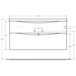 BelBagno Тумба с раковиной Marino-H60 120 подвесная Rovere Nature