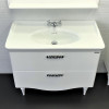 Comforty Тумба с раковиной Монако 100 1 белая