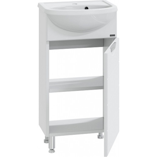 СанТа Тумба с раковиной Родос 45 N белая