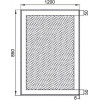 Aquanet Зеркало Алассио 85x120