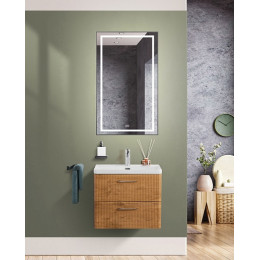 BelBagno Тумба с раковиной Due 50 подвесная Rovere Nature