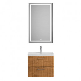 BelBagno Тумба с раковиной Due 50 подвесная Rovere Nature