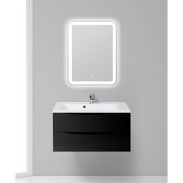 BelBagno Тумба с раковиной MARINO 900 Nero Lucido
