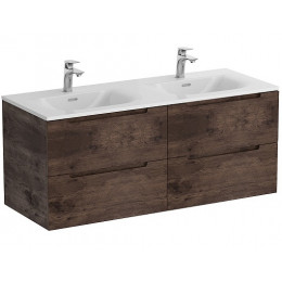 BelBagno Тумба с раковиной Etna 120 с 4 ящиками подвесная Rovere Moro