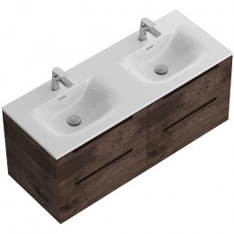 BelBagno Тумба с раковиной Etna 120 с 4 ящиками подвесная Rovere Moro